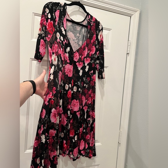 Torrid Super Soft Knits Skater Dress Size 1 with Pockets - Picture 3 of 5